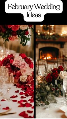 charming February wedding ideas Romantic Ceremony, Winter Elements, Dreamy Atmosphere, Unique Themes, Wedding Themes Winter, Flower Bouquets, Elegant Flowers, Elegant Decor