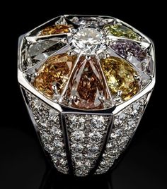 Mixed Metal Engagement Rings, Mens Rings Wedding Diamond, Jewelry Design Inspiration, Brown Jewelry, Gold Ring Designs, Big Rings, Classy Jewelry, Men Diamond Ring, Bling Rings