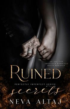 the cover to ruined by neva alija, featuring two hands holding each other