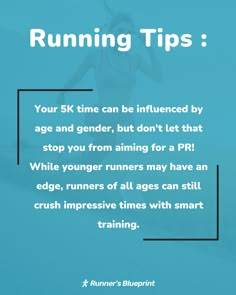 a woman running with the text running tips