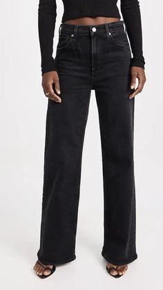 Ribcage Wide Leg Jeans Wide Leg Jeans Black, Levi's Ribcage, Levis Outfit, Levis Ribcage, Rib Cage, Levis Jeans, Wide Leg Jeans, Latest Design, Leg Jeans