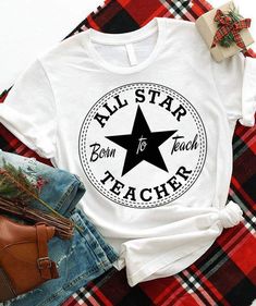 Teachers Tshirt Design, Teachers T Shirts Ideas Design, Diy Shirt Ideas, Teacher Tshirts Designs, Teacher Appreciation Gifts Diy, Adventure Shirt