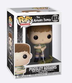 the addams family pop vinyl figure pugsley adams