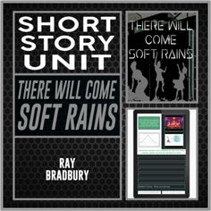 short story unit there will come soft rains by ray bradbury, book cover art