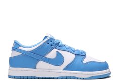 Dunk Low PS 'University Blue' - Nike - CW1588 103 - white/university blue/white | Flight Club Aestehtic Shoes, University Blue Dunks Outfit, Blue And White Dunks, University Blue Dunks, Blue Nike Dunks, Nike Dunk Low University Blue, Blue Dunks, Unc University, Sneaker Ball