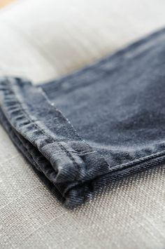 DIY: How To Cut The Hem Off Jeans | Red White & Denim Sewing Gifts