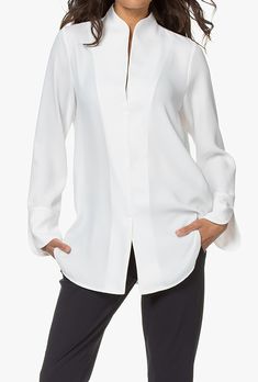 Stijltips voor 50+ dames - ElsJansenStyling 50 Plus, Sleeve Blouse, Long Sleeve Blouse, Blouses, Long Sleeve, Women's Top