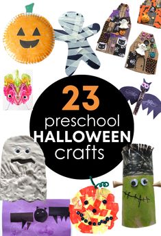 25 preschool halloween crafts for kids to make