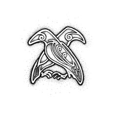 a black and white drawing of a bird with an intricate design on it's face