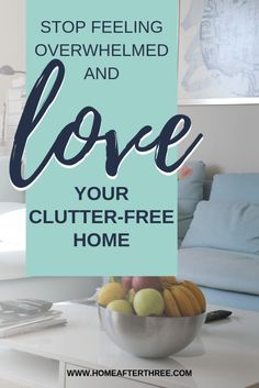 Feeling overwhelmed at home doesn't have to stop your decluttering efforts. Overcome it with these three simple steps to create a clutter free home. Clutter Free Home, Fear Of The Unknown, Declutter Your Life, Feeling Frustrated, All About Mom