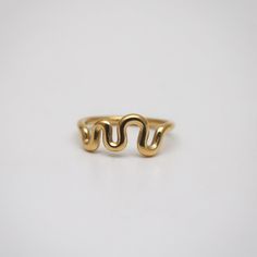 Plated with 18k gold, this simple yet cute Squiggly Wave Ring is another piece for everyday wear.  Wear it solo or stack with our other rings. 18k gold plated Stainless steel base Waterproof and tarnish free Available in US6-8 Ring sizing chart Ring Sizing Chart, Rings Simple Everyday, Silversmithing Jewelry, Preppy Jewelry, Wave Ring, Ringe Gold, Jewelry Accessories Ideas, Ring Stack, Dope Jewelry