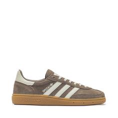 Womens adidas Handball Spezial Athletic Shoe - Earth Strata / Off White / Gum Tan Adidas Shoes, Adidas Handball Spezial, Adidas Handball, Womens Adidas, Athletic Shoe, Athletic Sneakers, White Shoes, Casual Boots, On Shoes