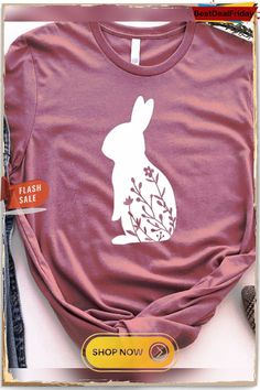 Bestdealfriday Easter Bunny T-shirt 8317256 Bunny Artwork, Kids Easter Shirts, Easter Bunny Shirts, Bunny Design, Tie Dye Women, Easter T Shirts, Bunny Designs