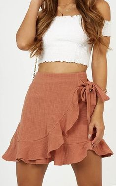 Teen Fashion Outfits Summer, Skirt Outfits Summer, Cute Skirt Outfits, Mode Casual, Mode Inspo, Cute Skirts, Girly Outfits, Mode Inspiration