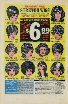 Vintage Hair Styles, 70s Ads, Altered Photography, Retro Magazine, Marketing Photography, Floating Head, Kissy Face, Bouffant Hair, Product Marketing