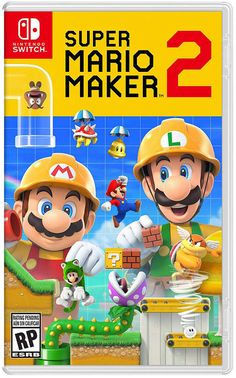 the nintendo wii game super mario maker 2