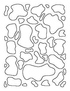 a black and white drawing of different shapes