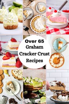 over 65 graham cracker crust recipes