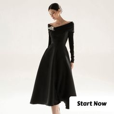 [Promotion] 77 Most Popular Black Dress Outfit Classy Elegant Tips You Have To Try This Winter #blackdressoutfitclassyelegant Classic Black Dress Vintage, Black Royal Dress, Classy Dresses Elegant Formal, Style Classe, Vietnamese Fashion, Dress Minimalist, Black Dresses Classy, Looks Pinterest, Mean Blvd