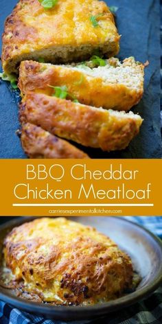 BBQ Cheddar Chicken Meatloaf Ground Chicken Cabbage Recipes, Ground Chicken Recipes For Dinner Casseroles, Ground Chicken And Potato Recipes, Gluten Free Breadcrumbs, Chicken Meatloaf Recipe, Chicken Thights Recipes, Cheddar Chicken, Resep Salad