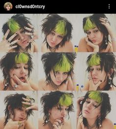 Short Grunge Hair, Dyed Hair Inspiration, Hair Inspiration Short, Punk Hair, Edgy Hair, Alternative Hair, Hair Reference, Grunge Hair, Dream Hair