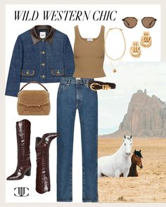 Daily Drop- Western Chic 1 - J. Cathell 90s Western Fashion, J Cathell, Pant Top, 90s Western, Modest Wardrobe, Black Cowgirl, Mountain Girl, Cute Country Outfits