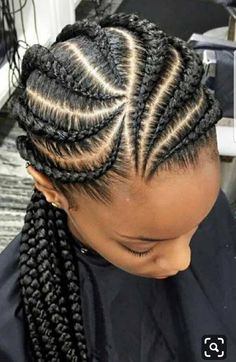 Protection Braids, Ghana Braids Hairstyles, Twist Updo, Feed In Braid, Tutorial Ideas