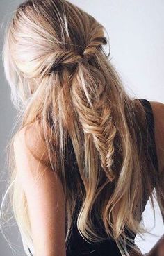 Good Hair Day, Long Hairstyles, Fish Tail Braid, Bad Hair, Hair Dos, Messy Hairstyles, Gorgeous Hair, Hair Day