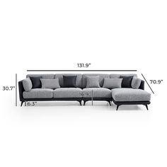 Palette Air Leather Sectional