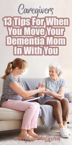 Tips and ideas for how to smooth the transition from independent living to moving into your home. Things I have learned since moving mom into our house! 13 ways to make your dementia parent more comfortable when they come to live with you. #alzheimers #dementia #care Neonatal Nursing, Home Things, Nursing Programs, Independent Living