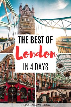 the best london in 4 days