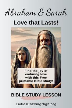 an ad for the bible study lesson on love that lasts, with jesus and mary