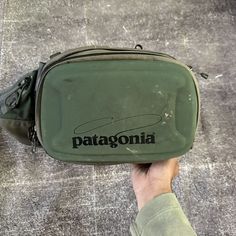 Bag Is In Good Condition Overall, But Does Show Some Wear And Use (Pictured Above) 10l Bag Forest Dark Green, Patagonia Bags, Forest Dark, Hip Pack, Pack Bag, Bagpack, Fly Fishing, Patagonia, Mens Gifts