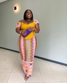 A picture of our Ghanaian handwoven cloth popularly known as kente Naija Dresses, Graduation Outfits For Women, Latest Lace Styles, Ghana Accra, Ankara Gowns, Ghanaian Fashion