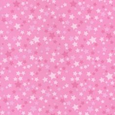 pink and white stars on a pink background