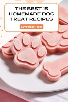 The Best 15 Homemade Dog Treat Recipes Diy Dog Treats, Treat Ideas, Dog Treat Recipes