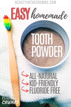 Diy Tooth Powder Remineralizing, Mineral Tooth Powder, Coconut Oil And Baking Soda Toothpaste, Homemade Toothpaste Powder, Diy Tooth Powder Recipe, Homemade Whitening Toothpaste, Homemade Toothpaste With Bentonite Clay, Homemade Tooth Powder, Diy Purple Toothpaste