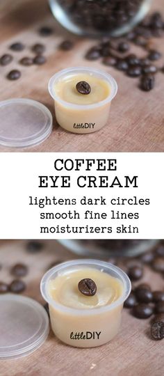 Coffee Eye Cream, Life Made Simple, Săpunuri Handmade, Eye Cream For Dark Circles, Eye Creams, Luscious Hair