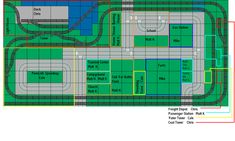 a diagram showing the different types of roads and streets in an area that is divided by lanes