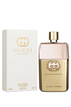 GUCCI GUILTY POUR FEMME 3 OZ EDP SPRAY FOR WOMEN BRAND NEW IN SEALED RETAIL BOX Gucci Guilty Perfume Woman, Gucci Perfume For Women, Gucci Guilty Pour Femme, Gucci Perfume, Gucci Guilty, Retail Box, Womens Fragrances, Women Fragrance, Women Brands