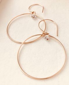 Just as effortless as they are simple, these hoop earrings are an essential everyday piece. Item Details: • This listing is for A PAIR ( 2 pieces ) earrings.• All metal is components are sterling silver and 14k gold-fill• Hoops measure 40mm in diameter.• Herkimer quartz crystals prized, each Herkimer diamond is a natural entity and no stone is identical.• The order will arrive in a gift-wrapped box and free polishing cloth. It will be ready for gift giving. All our work is custom-made by hand in Simple Small Hoop Everyday Jewelry, Everyday Rose Gold Sterling Silver Huggie Earrings, Dainty Circle Earrings In 14k Gold, Dainty Circle Earrings For Everyday, Dainty Everyday Circular Earrings, Delicate Sterling Silver Hoop Earrings In Yellow Gold, Tarnish Resistant Hoop Earrings For Everyday, Delicate Hoop Earrings In Yellow Gold And Sterling Silver, Delicate Everyday Hoop Jewelry