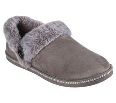 Enjoy laid-back cozy comfort all season long with Skechers Cozy Campfire - Fresh Toast. This casual comfort slipper features a soft woven fabric upper with a cozy warm lining, faux-fur trim and a cushioned Skechers Memory Foam comfort footbed. | Skechers Women's Cozy Campfire - Fresh Toast Slipper Fresh Toast, Cozy Campfire, Oxford Pumps, Skechers Memory Foam, Wide Shoes, Skechers Women, Kids Sandals, Comforters Cozy, Soft Suede