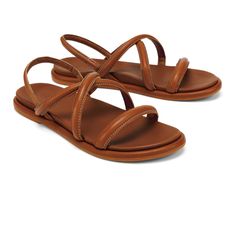 The Tiare Strappy is a premium leather sandal perfect for all events. Its elegant, strappy design, made with buttery-soft leather which customizes to your unique fit over time and suits both day and evening occasions. Translation: A Tahitian flower found throughout Polynesia & the Hawaiian Islands (tee-ah-ray) Evoking minimalist beauty-in-design found in the fragrant Tiare flower — which blossoms throughout Polynesia and the Hawaiian Islands — the Tiare Strappy is our most elevated leather slide Comfortable Leather Sandals, Tiare Flower, Minimalist Beauty, Wedge Flip Flops, Unique Fits, Nautical Jewelry, Slingback Sandals, Meaningful Jewelry, Hawaiian Islands