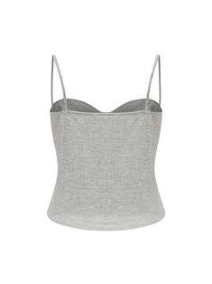 THIS ITEM IS FINAL SALE AND NOT ELIGIBLE FOR A RETURN OR EXCHANGE When in doubt, reach for the Lola Top. This elastic suspender top uses a strong Modal fabric and layered design to provide a supportive style. Chest cups are included. Elastic material Double-layer design Chest cups included Adjustable suspender design Dry clean only Gray Fitted Tank Top With Built-in Bra, Fitted Gray Tank Top With Built-in Bra, Gray Fitted Cami Tank Top, Gray Crop Top With Built-in Bra For Summer, Fitted Gray Tank Top For Spring, Fitted Solid Tops With Adjustable Straps, Solid Fitted Tops With Adjustable Straps, Gray Summer Tank Top With Straps, Gray Tank Strap Top For Summer