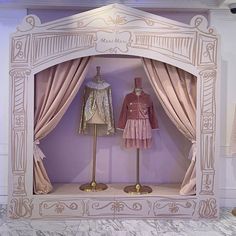 French Backdrop, Nutcracker Ballet Birthday Party, Kids Clothing Store Design, Ballet Birthday Party, Circus Decorations, Ballet Birthday, Whimsical Nursery, Cardboard Display, Easy Backdrops