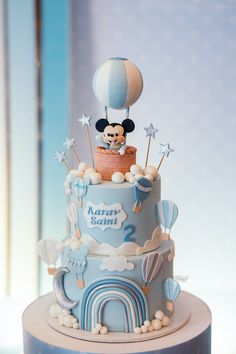 Kara's Party Ideas Baby Mickey Birthday Party | Kara's Party Ideas Boys Cake Designs Birthday, 1st Birthday Cake Designs For Boys, 1st Birthday Cake Ideas For Boys, 1 Year Baby Boy Birthday Cake Ideas, 1st Bday Cake For Boy, Baby Boy Cake Ideas, Birthday Cake For Baby Boy, 1st Birthday Cake Boy