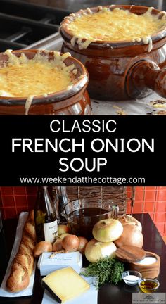 french onion soup is an easy and delicious side dish