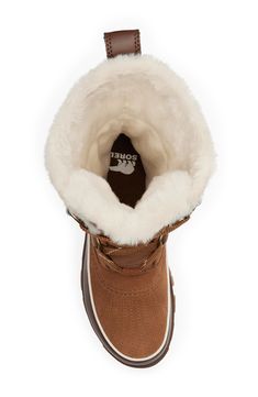 Head out in all conditions in this tried-and-true waterproof boot boasting cozy faux-fur lining and a tall silhouette for extended coverage. Waterproof: protects against rain, puddles and slush to keep feet dry in wet conditions 10 1/2" shaft Lace-up style Leather and textile upper/polyester faux-fur lining/synthetic and rubber sole Imported Winter Waterproof Boots With Faux Fur Lining For Outdoor, Fur Lined Waterproof Boots, Brown Winter Boots With Faux Fur Lining, Brown Outdoor Boots With Faux Fur Lining, Sorel Tivoli, Winter Lace-up Boots With Faux Fur Lining, Womens Waterproof Boots, Waterproof Boots, Up Styles