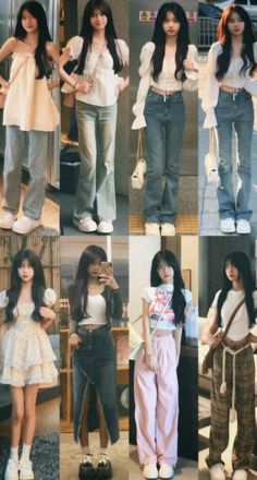 Outfit Ideas Korean Spring, Korean Wear, Airport Fashion Kpop, Outfit Ideas Korean, Ootd Korean Style, Dance Style Outfits, Outing Outfit, Korean Fashion Outfits