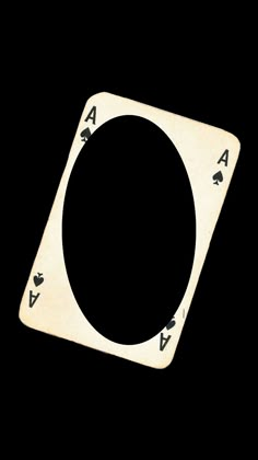 four of spades playing cards against a black background